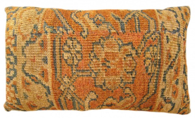 1486 Persian Sultanabad Rug Pillow 1-10 x 1-2