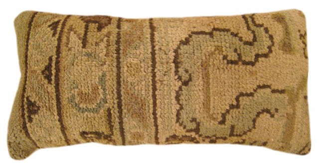 1503 Spanish Savonnerie Carpet Pillow 1-8 x 0-10