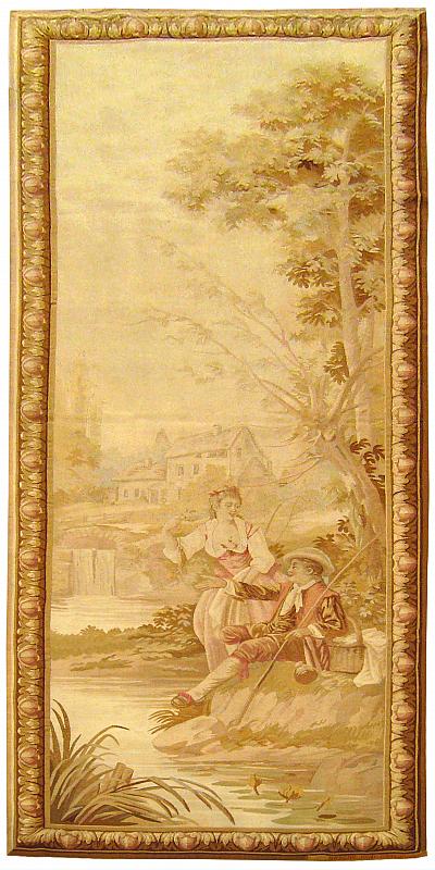 26001 Aubusson Rustic Tapestry 9-4 x 3-9