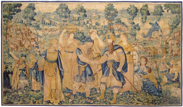 27001 Historical Tapestry 7-6 x 13-6