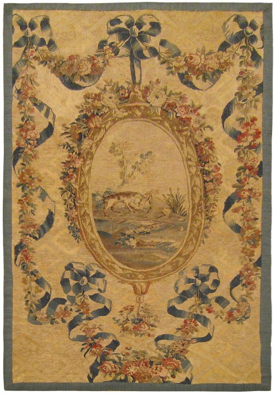 29126 Aubusson Tapestry 6-9 x 3-6