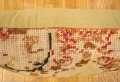 1493 English Needlepoint Rug Pillow 1-10 x 1-6