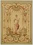 27864 Aubusson Mythological Tapestry 6-1 x 4-2