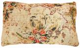 Antique English Needlepoint Pillow - Item #  1242 - 1-8 H x 1-6 W -  Circa 1880