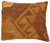 Vintage Turkish Turkish Kilim Pillow - Item #  1299 - 1-5 H x 1-2 W -  Circa 1930