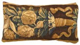 Antique European Tapestry Pillow - Item #  1362 - 1-10 H x 1-0 W -  Circa 18th Century