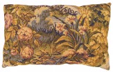 Antique French Jacquard Tapestry Pillow - Item #  1387 - 1-3 H x 2-0 W -  Circa 1910