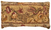 Antique French Jacquard Tapestry Pillow - Item #  1425 - 1-0 H x 1-8 W -  Circa 1910