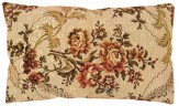 Antique French Jacquard Tapestry Pillow - Item #  1434 - 1-0 H x 1-8 W -  Circa 1910