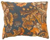 Antique French Jacquard Tapestry Pillow - Item #  1436 - 1-1 H x 1-3 W -  Circa 1910