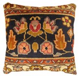 Antique Indian Indian Agra Rug Pillow - Item #  1463 - 1-5 H x 1-5 W -  Circa 1910