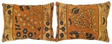 Antique Indian Indian Agra Rug Pillow - Item #  1466,1467 - 1-8 H x 1-3 W -  Circa 1910