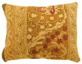 Antique Indian Indian Agra Rug Pillow - Item #  1476 - 1-10 H x 1-6 W -  Circa 1910