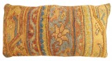 Antique Turkish Turkish Oushak Rug Pillow - Item #  1478 - 2-0 H x 1-3 W -  Circa 1910