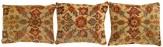 Antique Persian Persian Sultanabad Rug Pillow - Item #  1483,1484,1485 - 1-8 H x 1-4 W -  Circa 1910