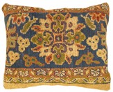 Antique Persian Persian Sultanabad Carpet Pillow - Item #  1520 - 1-10 H x 1-6 W -  Circa 1910