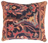 Antique Indian Indian Agra Carpet Pillow - Item #  1523 - 1-6 H x 1-4 W -  Circa 1910