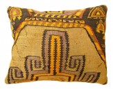 Vintage Turkish Turkish Kilim Rug Pillow - Item #  1564 - 1-10 H x 1-6 W -  Circa 1940