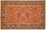 Antique Persian Heriz - Item #  24516 - 12-9 H x 9-4 W -  Circa 1920