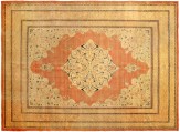 Antique Persian Tabriz Hadji Jalili - Item #  24526 - 11-7 H x 9-0 W -  Circa 1890