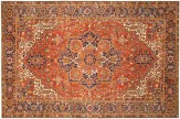 Antique Persian Heriz - Item #  24823 - 13-1 H x 10-6 W -  Circa 1920
