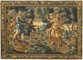 Period Antique Flemish Mythological Tapestry - Item #  25150 - 9-1 H x 12-8 W -  Circa 17th Century
