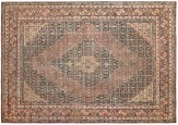 Antique Persian Tabriz Hadji Jalili - Item #  25768 - 12-5 H x 9-0 W -  Circa 1900