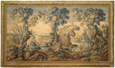 Period Antique French Chinoiserie Landscape Tapestry - Item #  26207 - 9-0 H x 15-0 W -  Circa 17th Century
