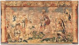 Period Antique Brussels Historical Tapestry - Item #  26253 - 10-3 H x 16-9 W -  Circa 17th Century