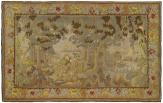 Vintage European Loomed Landscape Tapestry - Item #  26858 - 3-5 H x 5-7 W -  Circa 1920