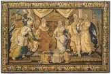 Period Antique French Biblical Tapestry - Item #  26934 - 9-4 H x 13-2 W -  Circa Late 17th Century