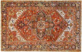 Antique Persian Heriz - Item #  28091 - 10-0 H x 7-3 W -  Circa 1920