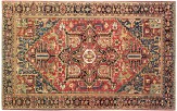 Antique Persian Heriz - Item #  28137 - 11-0 H x 8-4 W -  Circa 1920