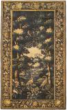 Period Antique Flemish Verdure Landscape Tapestry - Item #  28692 - 9-1 H x 4-7 W -  Circa Late 17th Century