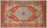 Antique Persian Serapi - Item #  29518 - 13-5 H x 10-4 W -  Circa 1900