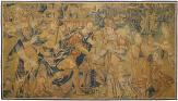 Period Antique Flemish Historical Tapestry - Item #  29712 - 6-9 H x 10-5 W -  Circa Late 16th Century