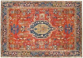 Antique Persian Heriz - Item #  29791 - 12-1 H x 10-6 W -  Circa 1900