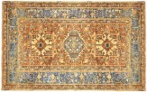 Antique Persian Heriz Karaja - Item #  31220 - 6-5 H x 4-8 W -  Circa 1920