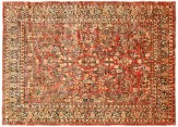 Antique Persian Sarouk - Item #  31560 - 11-4 H x 8-9 W -  Circa 1920
