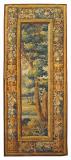 Period Antique Flemish Tapestry Panel - Item #  31645 - 9-4 H x 4-0 W -  Circa 18th Century