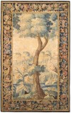 Period Antique Flemish Tapestry - Item #  31653 - 7-0 H x 4-6 W -  Circa 18th Century