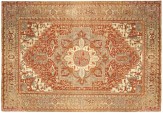 Vintage Persian Serapi - Item #  32046 - 17-8 H x 11-9 W -  Circa 1900