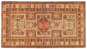 Antique Caucasian Shirvan - Item #  32326 - 4-9 H x 3-4 W -  Circa 1890
