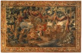 Antique French French Felletin Chinoiserie Tapestry - Item #  35220 - 11-6 H x 17-9 W -  Circa 18th Century