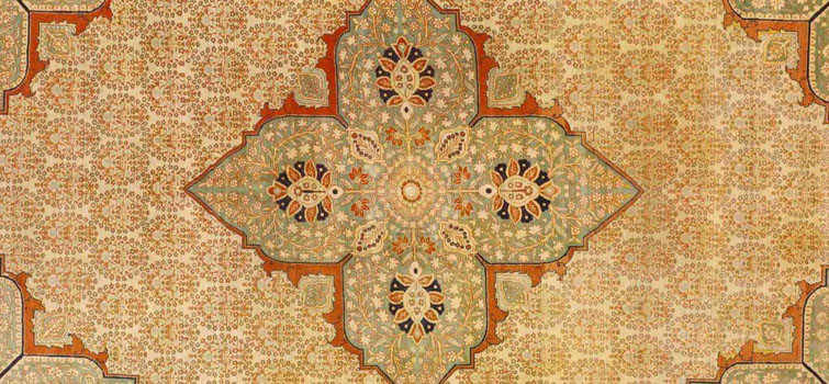 Item# 27666 Tabriz Hadji Jalili 13' 4" x 9' 2"