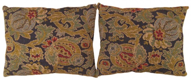 1372,1373 Jacquard Tapestry Pillow 1-5 x 1-8