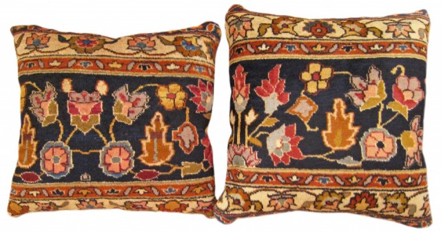 1461,1462 Indian Agra Rug Pillow 1-6 x 1-6