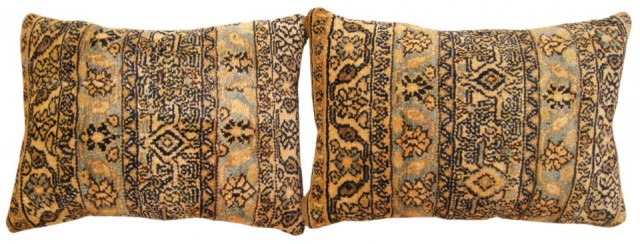 1472,1473 Persian Hamadan Rug Pillow 2-0 x 1-6