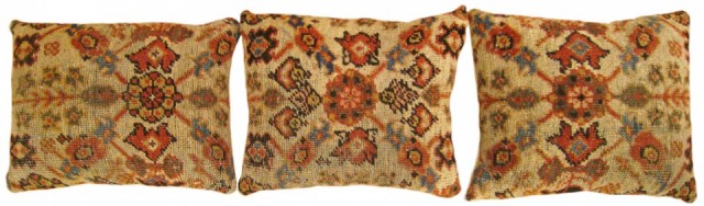 1483,1484,1485 Persian Sultanabad Rug Pillow 1-8 x 1-4