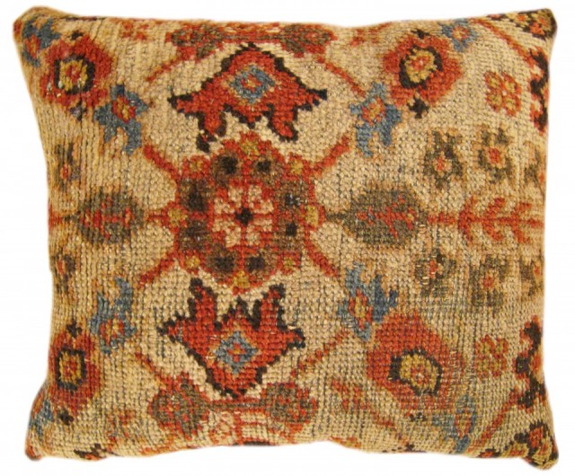 1485 Persian Sultanabad Rug Pillow 1-8 x 1-5